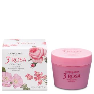 3 ROSAS CREME corporal 200ml.