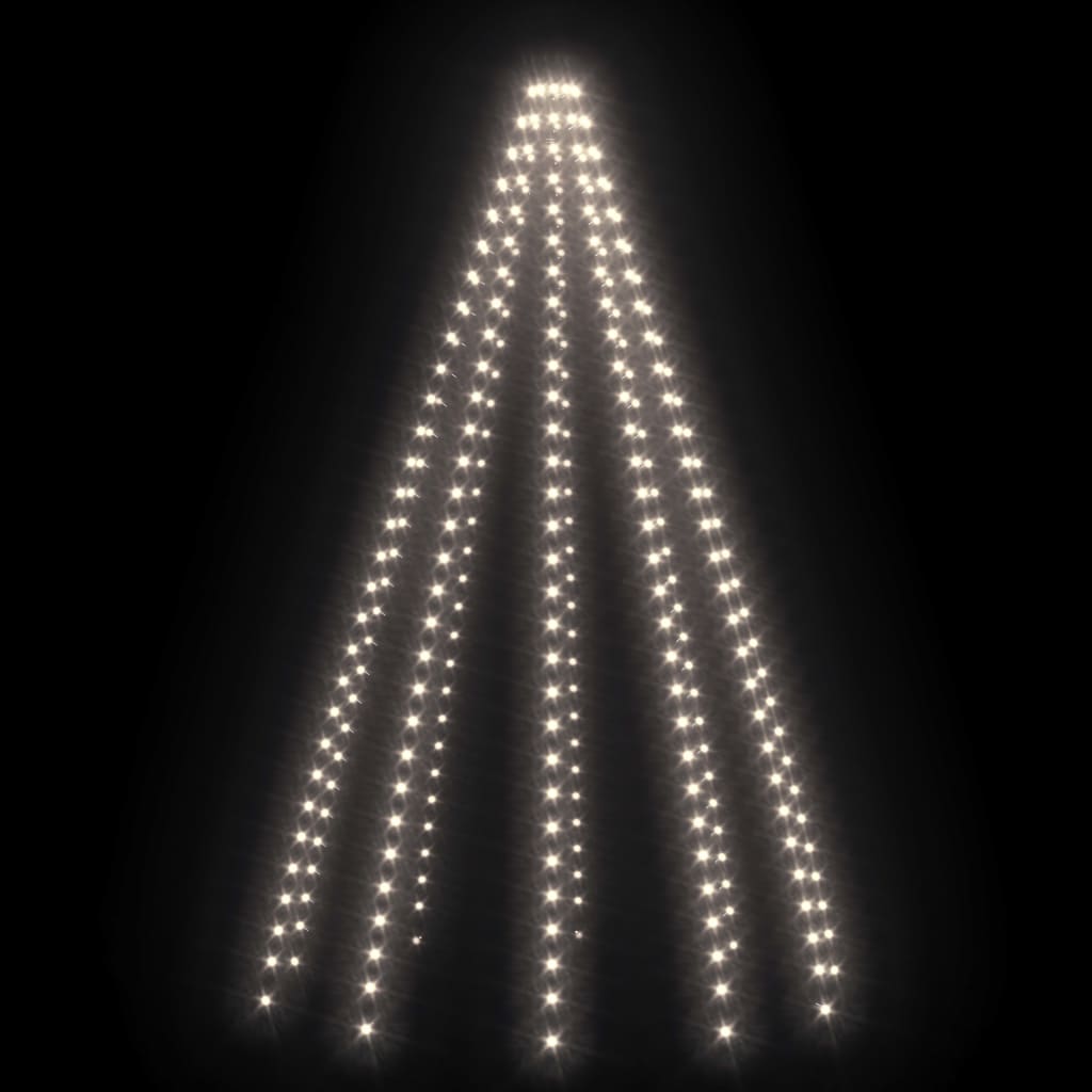 Cordão de luzes árvore de Natal 250 luzes LED 250cm branco frio - Image 3
