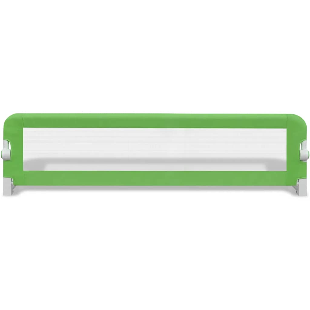 Barra de segurança para cama de criança 2 pcs 150x42 cm verde - Image 3