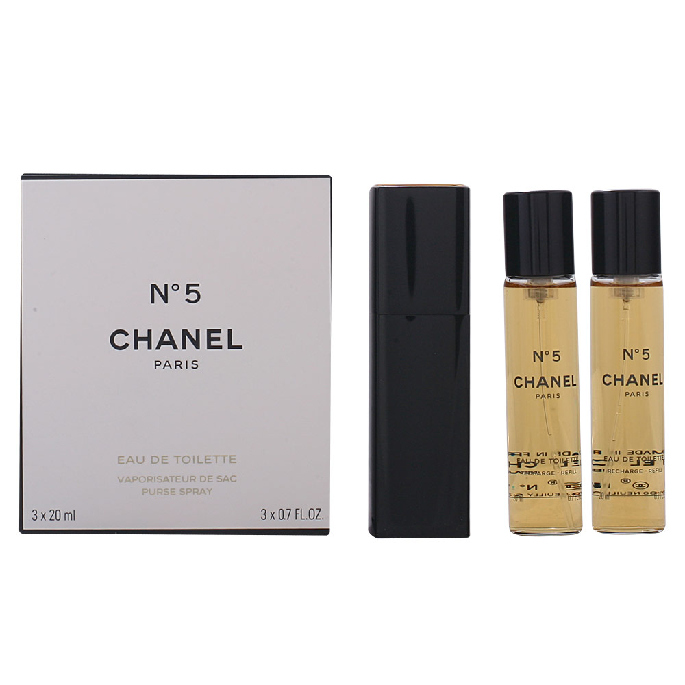 Chanel N°5 Eau de Toilette Purse Spray 3 × 20 ml